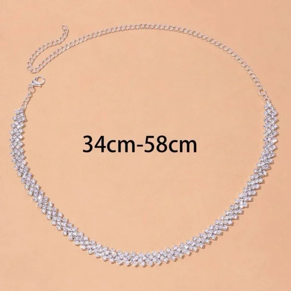 Silver Radiant Elegance Necklace - Picture 3 of 4